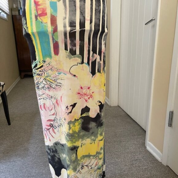 Missoni Hugging Long Dress with Abstract Design size small - Picture 7 of 9